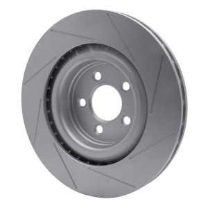 Chrysler 300 Brake Rotor (1) - Front - R1 Concepts - Slotted GeoSPEC Coated - `05-`20